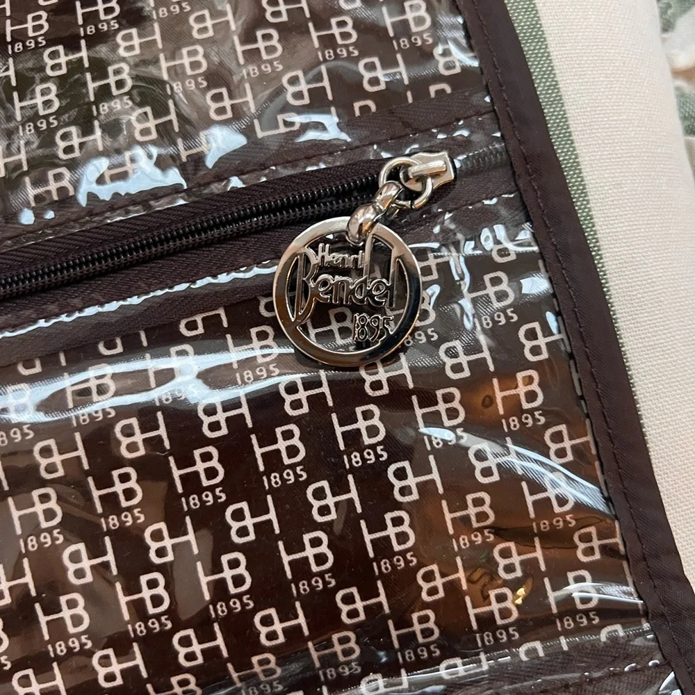 Henri Bendel Brown and White Travel Jewelry Case - Picture 3 of 5